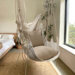 Boho Macramé Hammock Chair - Image 3